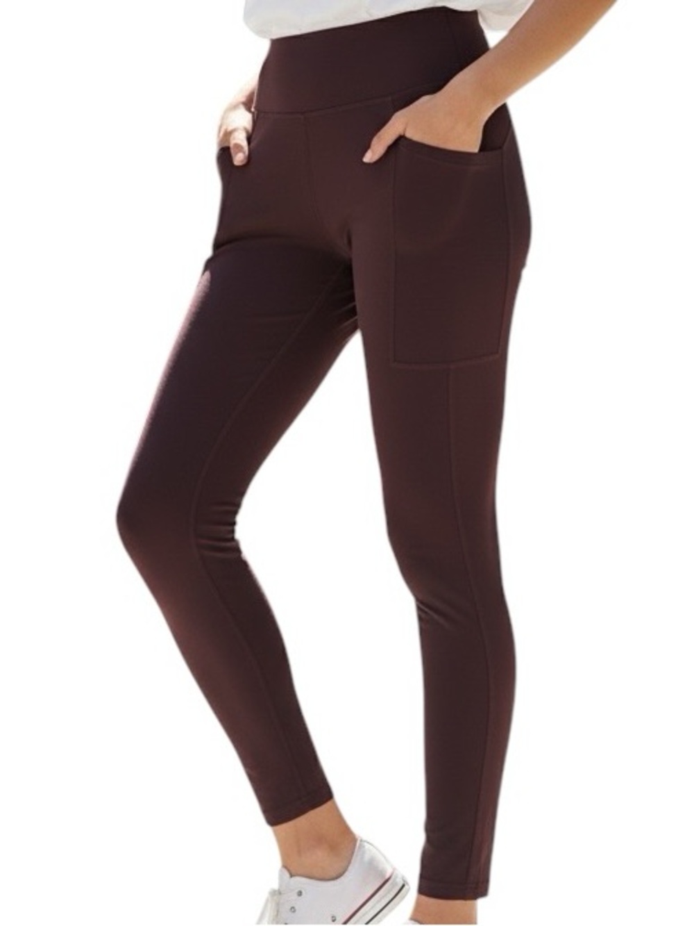 Carhartt High-Waist Pocket Leggings in Dark Brown Size Small